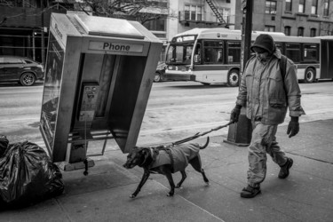 Photographie intitulée "The phone booth" par François Peltzer, Œuvre d'art originale