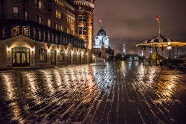 Photographie intitulée "Promenade nocturne" par François Peltzer, Œuvre d'art originale, Photographie numérique