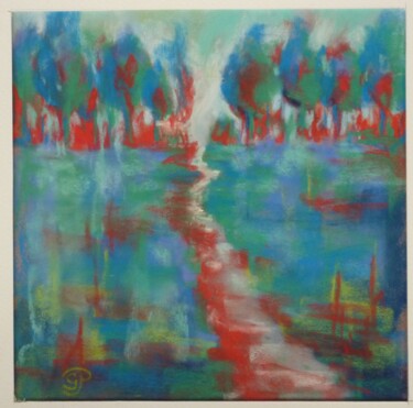 Painting titled "chemin-p-10.jpg" by Penny G Peckmann, Original Artwork, Other