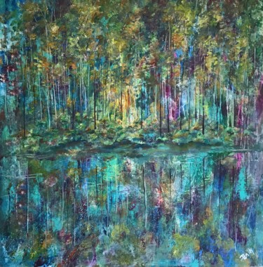 Paix et Lumiere "Paix et Lumiere" başlıklı Tablo Pen'Ny tarafından, Orijinal sanat, Akrilik