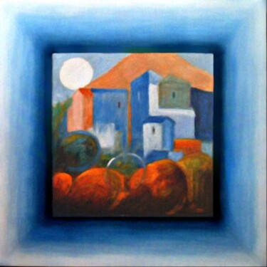 Pittura intitolato "antonio pepe - case…" da Pepe, Opera d'arte originale