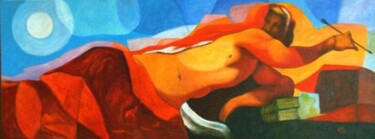 Pittura intitolato "antonio pepe - dea…" da Pepe, Opera d'arte originale