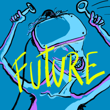 "Future" başlıklı Dijital Sanat Pepe Ortiz Benavent tarafından, Orijinal sanat, Dijital Resim