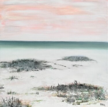 Malarstwo zatytułowany „Nieve en la playa” autorstwa Pepe Villan, Oryginalna praca, Akryl