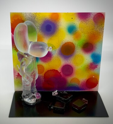 Escultura intitulada "Les odeurs de parfum" por Pepe22, Obras de arte originais, Resina