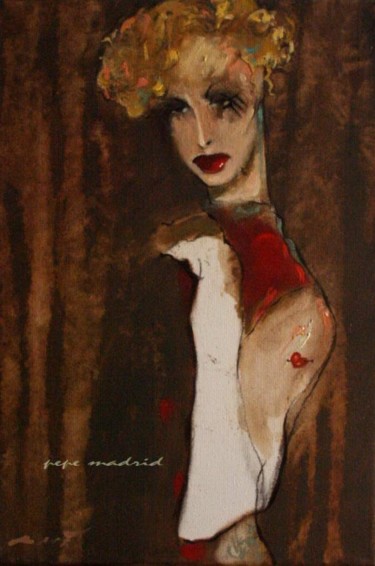 Pintura titulada "Margot la bailarina…" por Pepe Madrid, Obra de arte original