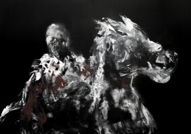 Картина под названием "King For a Day" - Pepijn Simon, Подлинное произведение искусства, Масло