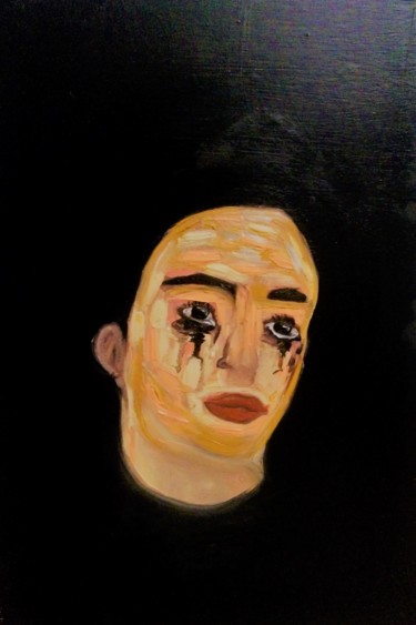 Pittura intitolato "Don't cry anymore" da Jose Provenzano, Opera d'arte originale, Olio
