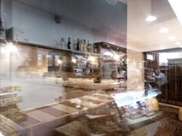 Photography titled "Dal bar in piazza a…" by Peppeluciani, Original Artwork, Digital Photography