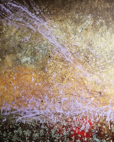 Pittura intitolato "Meta paesaggio" da Peppeluciani, Opera d'arte originale, Acrilico