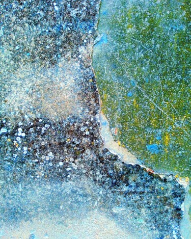 Photographie intitulée "Muro ghiaccio" par Peppeluciani, Œuvre d'art originale, Photographie numérique