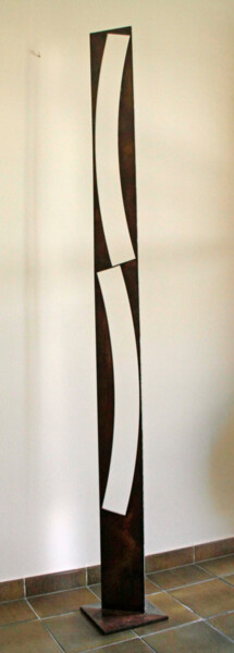 Escultura titulada "Flaco" por Pere Marti, Obra de arte original, Metales