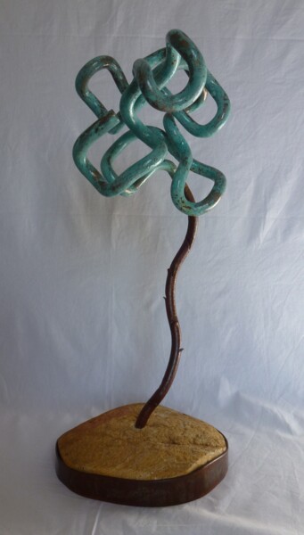 Sculpture titled "arbusto, buison" by Pere Marti, Original Artwork, Metals