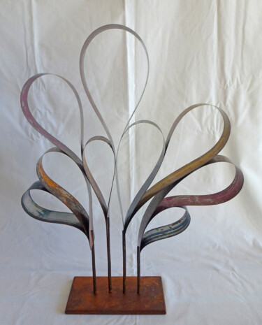 Sculpture titled "Primavera Printemps" by Pere Marti, Original Artwork, Metals