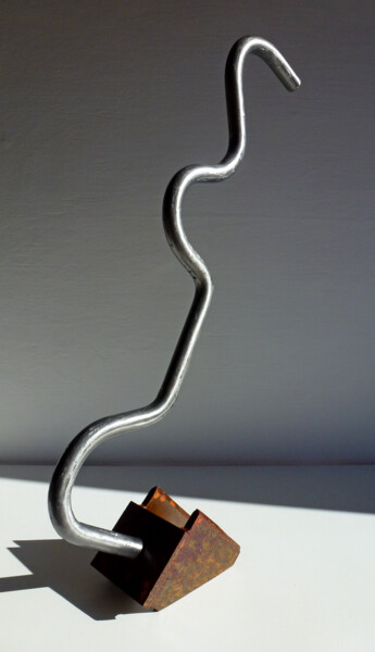 Sculptuur getiteld "Perfil profil" door Pere Marti, Origineel Kunstwerk, Metalen