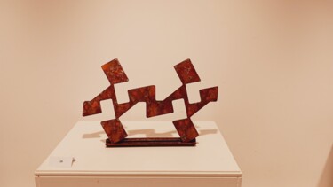 Скульптура под названием "Explosion Eclatemen…" - Pere Marti, Подлинное произведение искусства, Металлы
