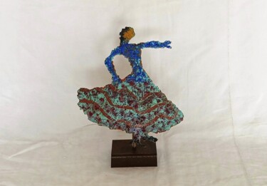 Sculpture titled "Sevillana" by Pere Marti, Original Artwork, Metals