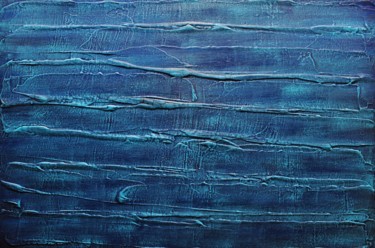Pittura intitolato "Blue Contemporary c…" da Artstage, Opera d'arte originale, Acrilico