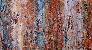 Pittura intitolato "Oil painting,abstra…" da Artstage, Opera d'arte originale, Olio