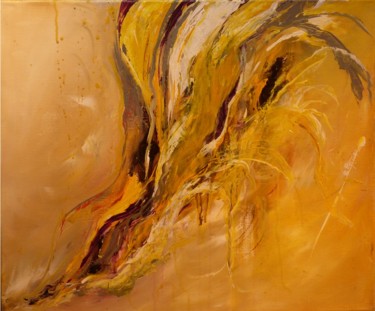 Peinture intitulée "abstraction lyrique…" par Christian Battini, Œuvre d'art originale, Acrylique