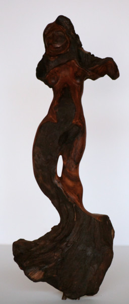 Sculpture intitulée "Maare" par Marmar, Œuvre d'art originale, Bois