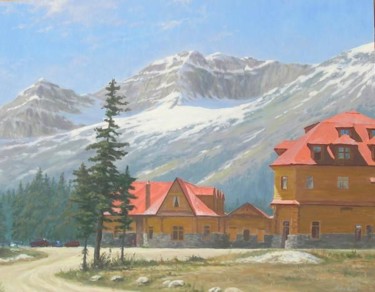 Painting titled "Banff" by Peter Perun, Original Artwork