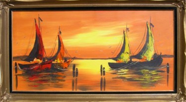 Painting titled "T.Goulo" by Peter Perun, Original Artwork