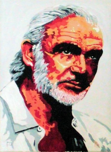 Painting titled "Medicine Man" by Davo, Original Artwork