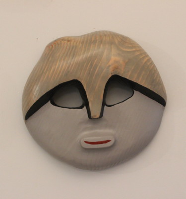 Sculpture titled "Quiet" by Peter Lattey, Original Artwork, Wood