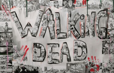 Collages titled "The Walking Dead Co…" by Peter Altieri, Original Artwork, Collages