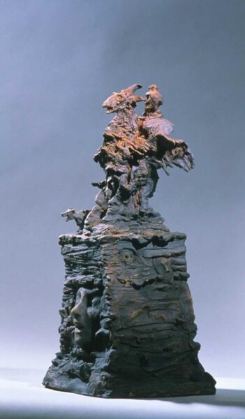 Sculpture intitulée "Last Ride of Ozyman…" par Peter Babakitis, Œuvre d'art originale
