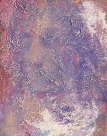 Malerei mit dem Titel "Wall portrait 1" von Peter Balog, Original-Kunstwerk, Öl Auf Holzplatte montiert