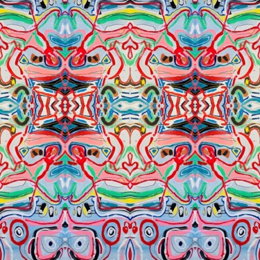 Digitale Kunst mit dem Titel "Canopus" von Peter Ceccon, Original-Kunstwerk, Digitale Collage