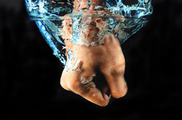 Картина под названием "A punch" - Peter Duhaj, Подлинное произведение искусства, Масло