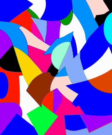 Цифровое искусство под названием "Marengue Mix II" - Peter Jalesh, Подлинное произведение искусства, Цифровая живопись