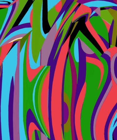 Arts numériques intitulée "Florida Keys" par Peter Jalesh, Œuvre d'art originale, Peinture numérique