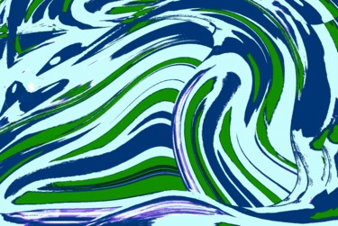 Цифровое искусство под названием "A Duck" - Peter Jalesh, Подлинное произведение искусства, Цифровая живопись