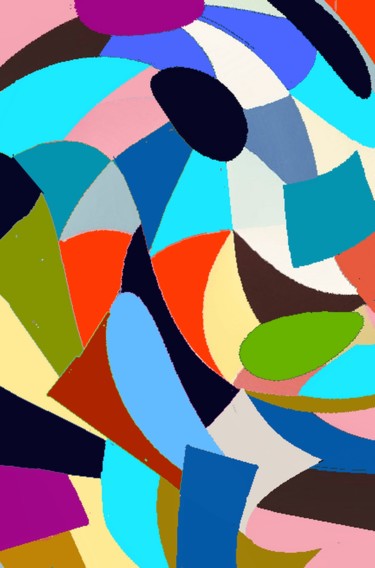 Цифровое искусство под названием "Merengue Mix IV" - Peter Jalesh, Подлинное произведение искусства, Цифровая живопись