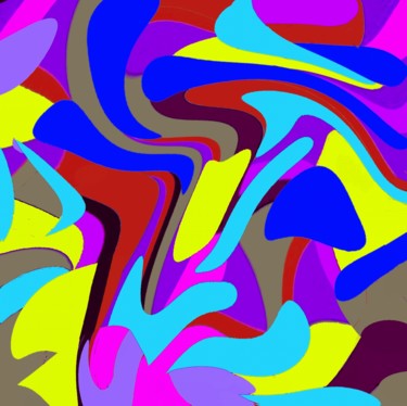 Цифровое искусство под названием "Merengue Mix XXII" - Peter Jalesh, Подлинное произведение искусства, Цифровая живопись