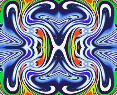 Цифровое искусство под названием "X Dome" - Peter Jalesh, Подлинное произведение искусства, Цифровая живопись