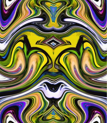 Цифровое искусство под названием "The metamorphosis o…" - Peter Jalesh, Подлинное произведение искусства, Цифровая живопись