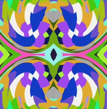 Digital Arts titled "Game of colors XXI" by Peter Jalesh, Original Artwork, Digital Painting