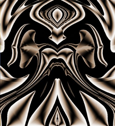 Digitale Kunst mit dem Titel "The Hidden Face of…" von Peter Jalesh, Original-Kunstwerk, Digitale Malerei