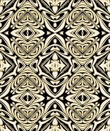 Digitale Kunst mit dem Titel "Woven gold straws" von Peter Jalesh, Original-Kunstwerk, Digitale Malerei
