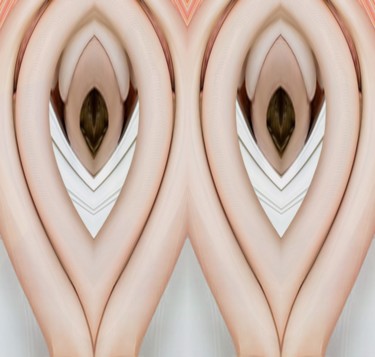 Digitale Kunst mit dem Titel "Almonds" von Peter Jalesh, Original-Kunstwerk, Digitale Malerei