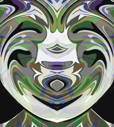 Цифровое искусство под названием "Laughing mixing bowl" - Peter Jalesh, Подлинное произведение искусства, Цифровая живопись