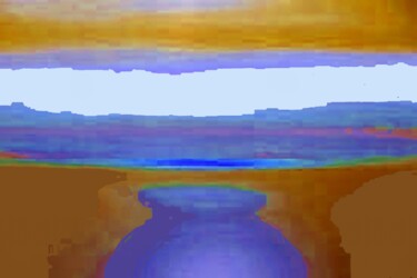 Digital Arts titled "Sunset dream" by Peter Jalesh, Original Artwork, Digital Painting