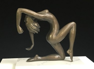 Sculpture titled "Liberty" by Peter King, Original Artwork, Bronze