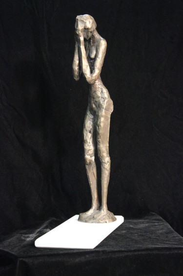 Sculpture titled "Unseen" by Peter King, Original Artwork, Metals