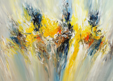 Pittura intitolato "Sunny Nature M 3" da Peter Nottrott, Opera d'arte originale, Acrilico